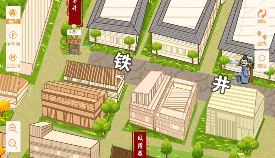 于都智慧景区：手绘地图与语音导览的完美融合